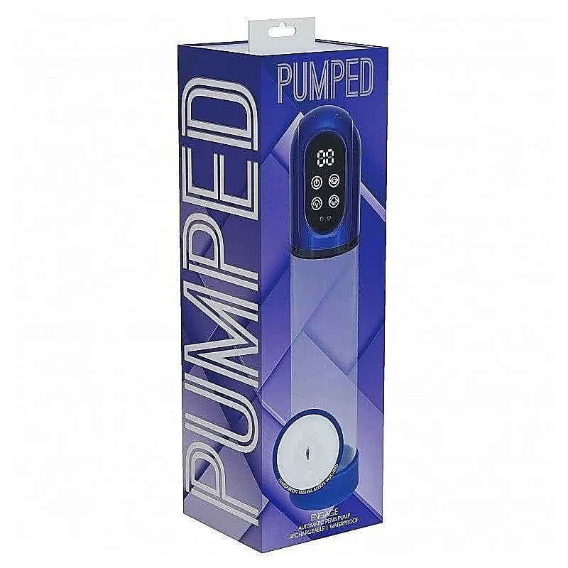 PUMPED Engage Automatic Mens Penis Pump by Shots Toys - Penis Pumps And Stretchers