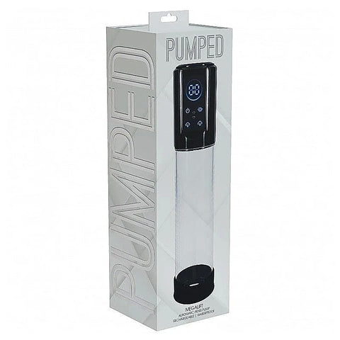 PUMPED MegaLift Automatic Mens Penis Pump by Shots Toys - Penis Pumps And Stretchers