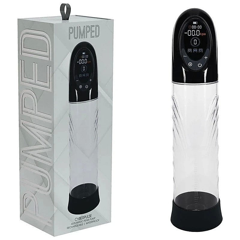 PUMPED CyberPulse Automatic Male Penis Pump by Shots Toys - Penis Pumps And Stretchers