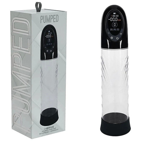 PUMPED CyberPulse Automatic Male Penis Pump by Shots Toys - Penis Pumps And Stretchers
