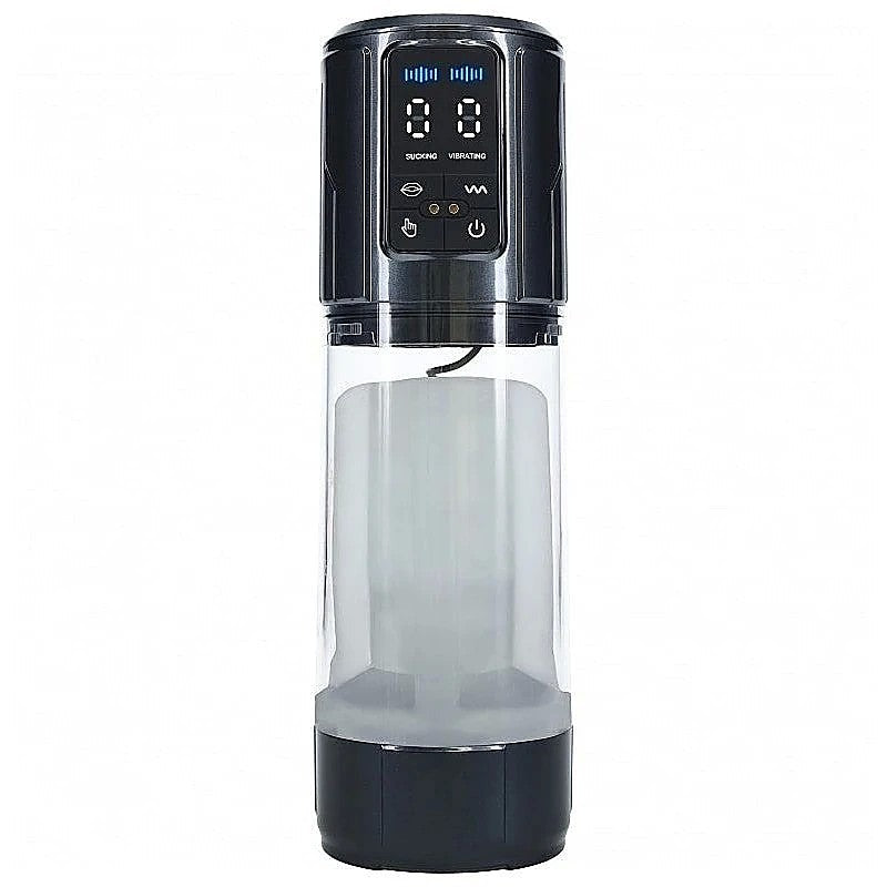 PUMPED UltraLift Rechargeable Auto Masturbator by Shots Toys - Masturbators and Strokers