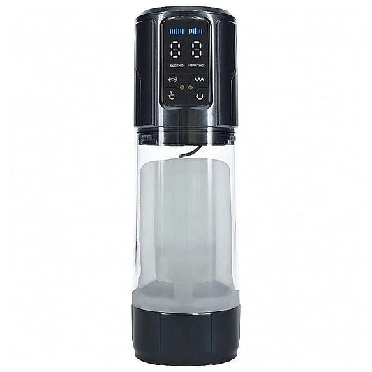 PUMPED UltraLift Rechargeable Auto Masturbator by Shots Toys - Masturbators and Strokers