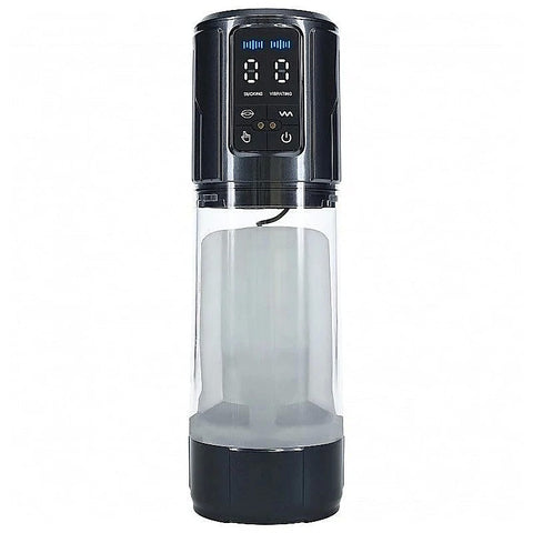 PUMPED UltraLift Rechargeable Auto Masturbator by Shots Toys - Masturbators and Strokers