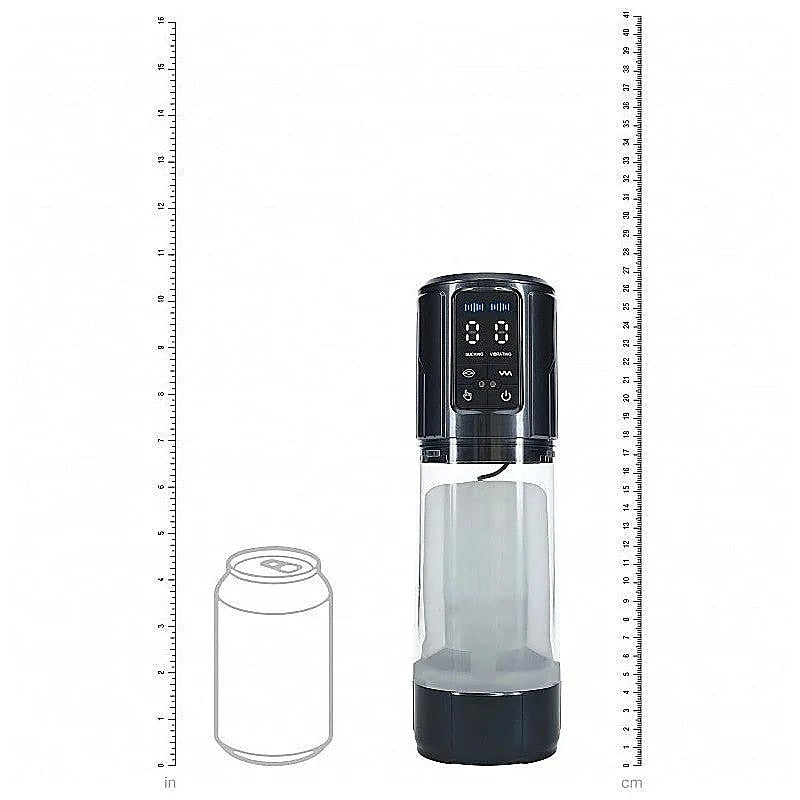 PUMPED UltraLift Rechargeable Auto Masturbator by Shots Toys - Masturbators and Strokers