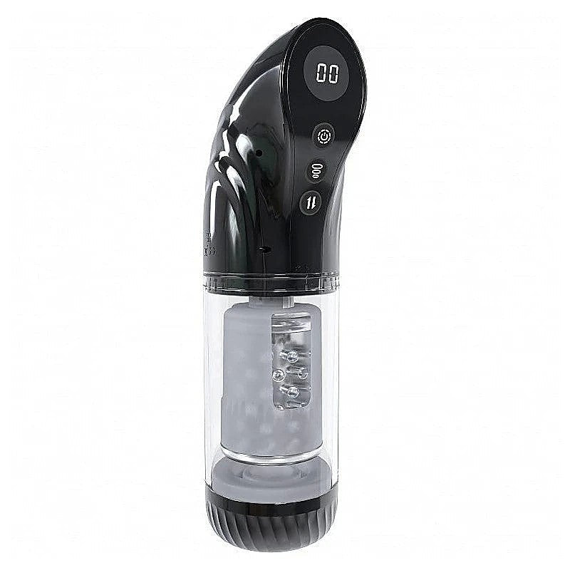 PUMPED Strokemate Thrusting Auto Masturbator by Shots Toys - Masturbators and Strokers