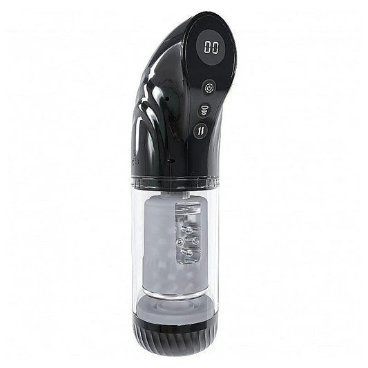 PUMPED Strokemate Thrusting Auto Masturbator by Shots Toys - Masturbators and Strokers