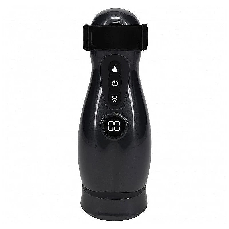 PUMPED Virtuo Vibrating Auto Masturbator by Shots Toys - Masturbators and Strokers