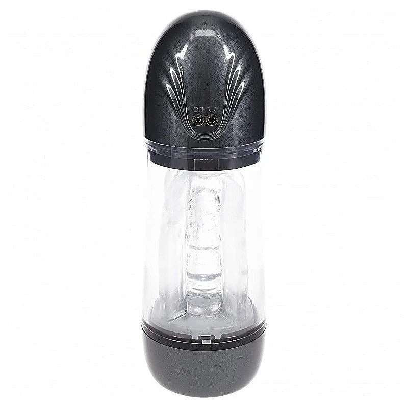 PUMPED SonicPull Vibrating Auto Masturbator by Shots Toys - Masturbators and Strokers