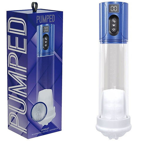 PUMPED HyperLift USB Rechargeable Auto Pump by Shots Toys - Penis Pumps And Stretchers