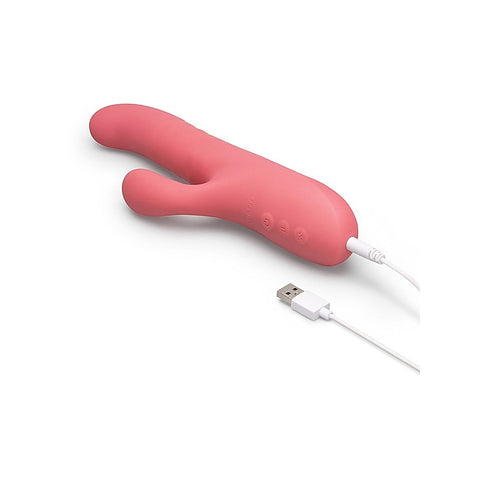 Le Wand Thrust Rechargeable Thrusting Rabbit Vibrator Dual Motor Design - Rabbit Vibrators