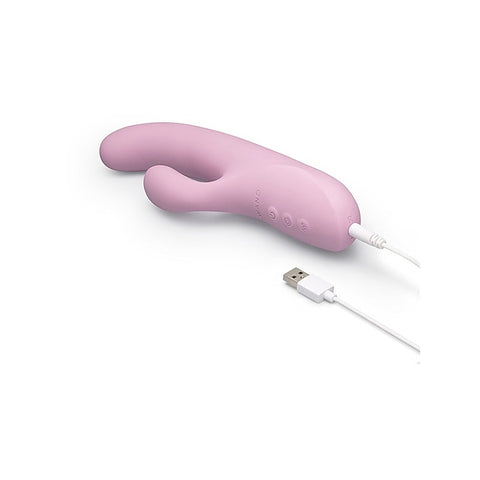 Le Wand Hither Rechargeable Rocking Rabbit Vibrator with Come Hither Motion - Rabbit Vibrators