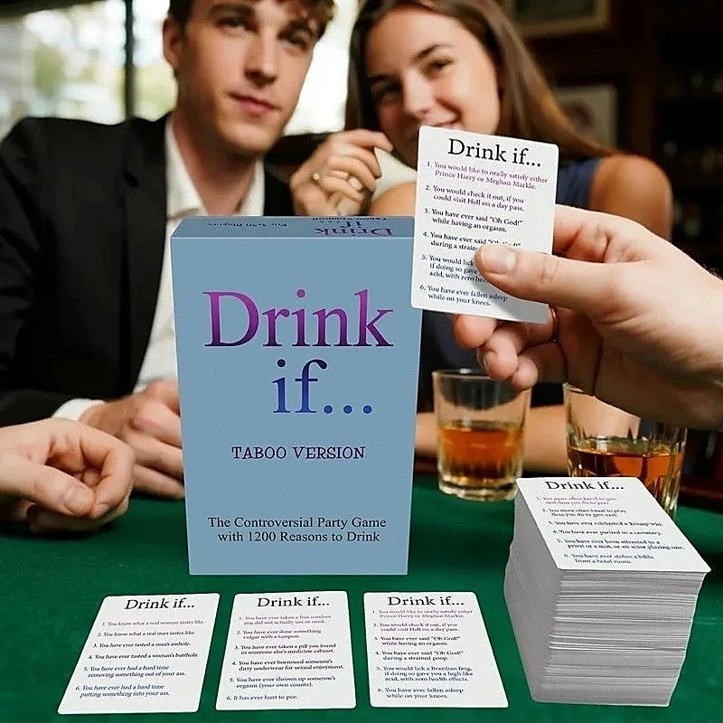 Drink If Taboo Version Adult Party Game by Kheper Games - Sex Games, Coupons and Tricks