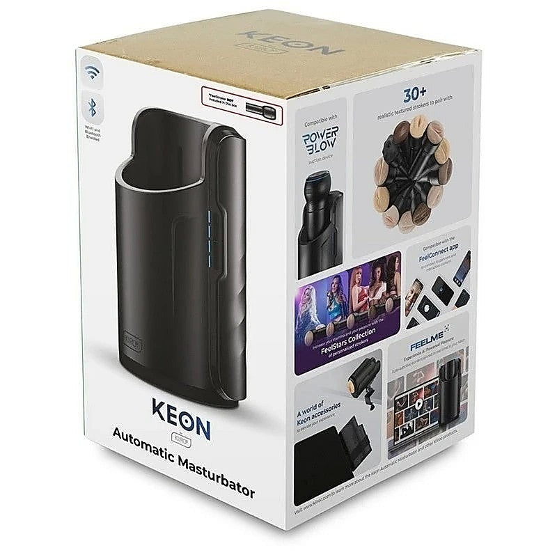 Keon WiFi Interactive Automatic Stroker by Kiiroo - Masturbators and Strokers