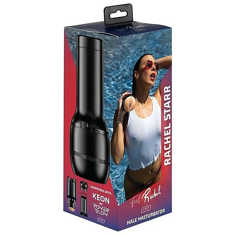 Feel Rachel Starr PowerBlow Compatible Men's Stroker - Masturbators and Strokers