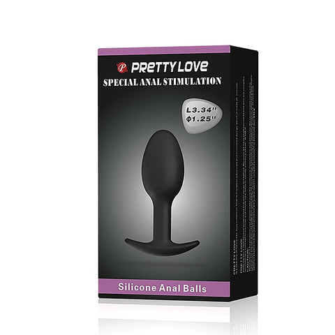 Pretty Love Silicone Anal Balls Butt Plug by Baile - Butt Plugs