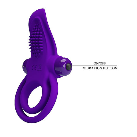 10 Functions Men's Vibrant Penis Ring by Baile - Vibrating Cock Rings