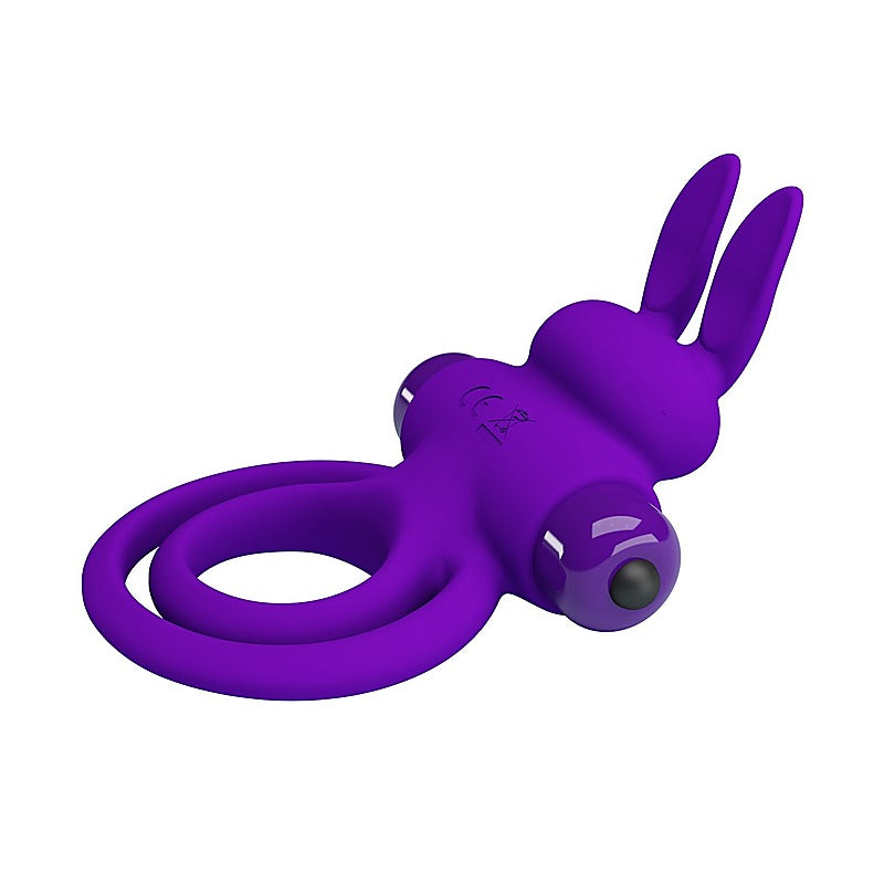 Pretty Love 10 Functions Silicone Vibrant Penis Ring III - Vibrating Cock Rings