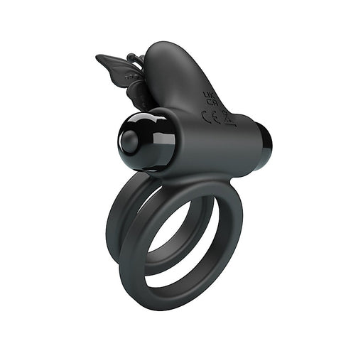 Vibrating Passionate Silicone Cock Ring IX by Baile - Vibrating Cock Rings