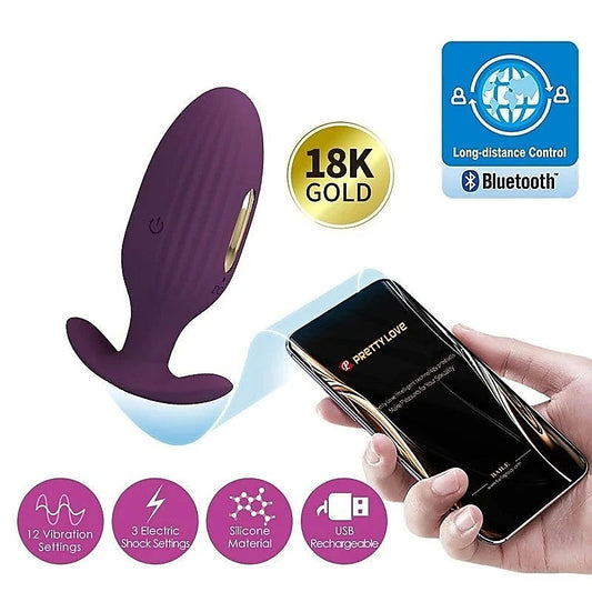 Jefferson App Control Butt Plug by Baile - Butt Plugs