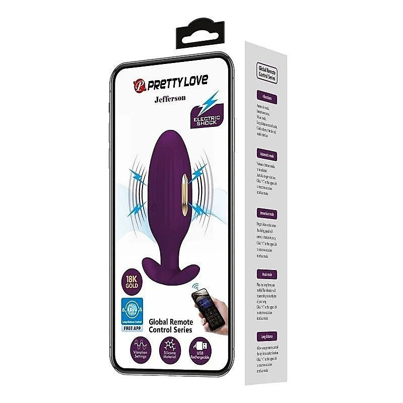 Jefferson App Control Butt Plug by Baile - Butt Plugs