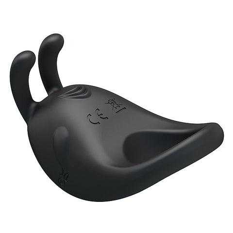 Pretty Love Rechargeable Rabbit Vibrator Cockring by Baile - Vibrating Cock Rings