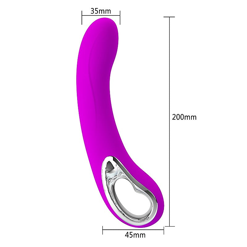 Pretty Love Alston Rechargeable G Spot Vibrator with Curved Tip - G-Spot Vibrators