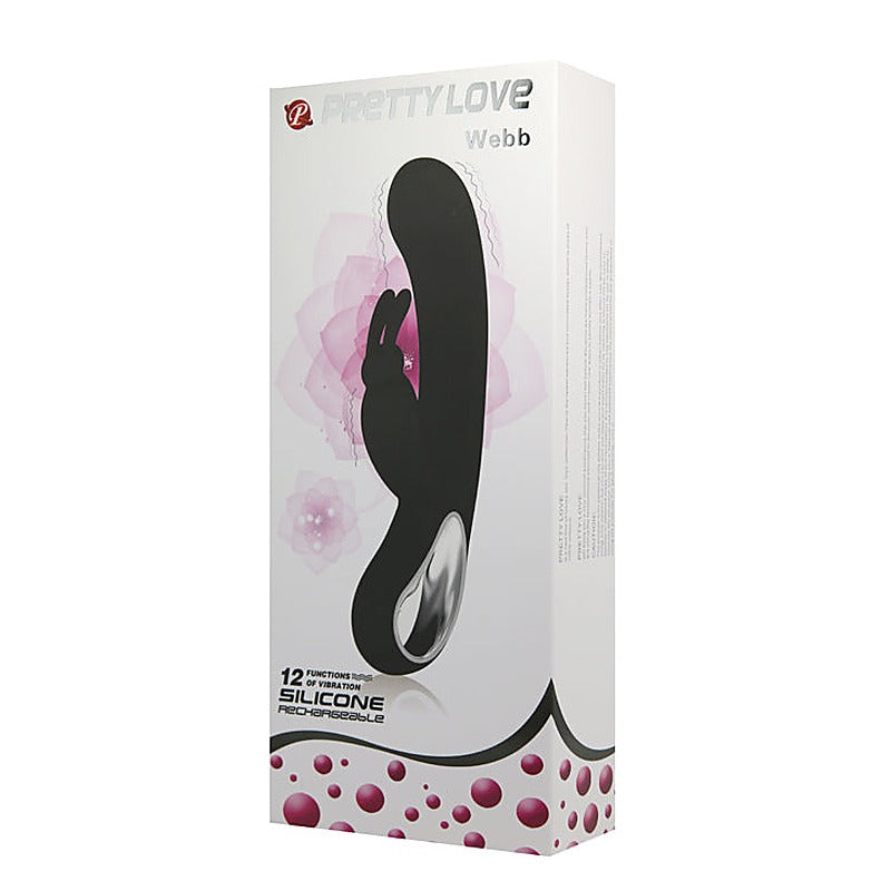 Pretty Love Webb Rechargeable Rabbit Vibrator by Baile - Rabbit Vibrators