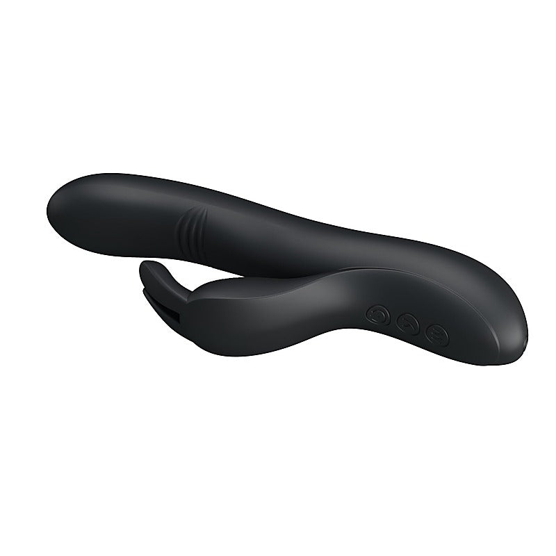 Baile Pretty Love Dylan USB Rechargeable Silicone Rabbit Vibrator - Rabbit Vibrators