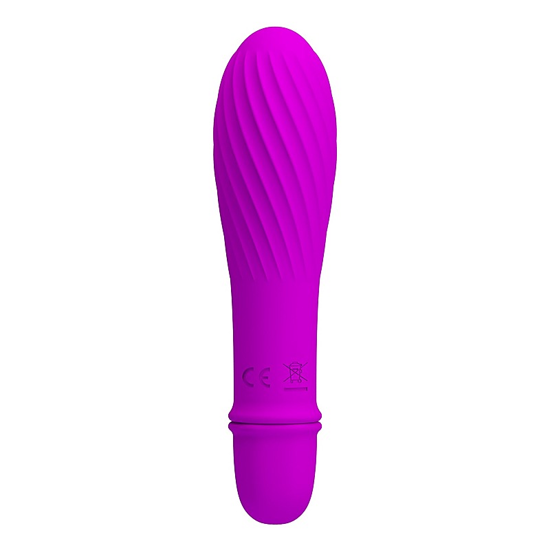 Baile Pretty Love Solomon 10 Functions G Spot Vibrator with Swirl Tip - G-Spot Vibrators