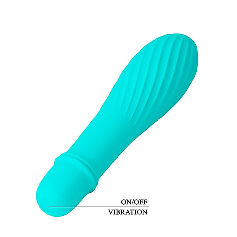 Baile Pretty Love Solomon 10 Functions G Spot Vibrator with Swirl Tip - G-Spot Vibrators