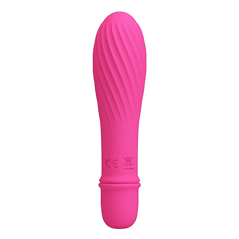 Baile Pretty Love Solomon 10 Functions G Spot Vibrator with Swirl Tip - G-Spot Vibrators