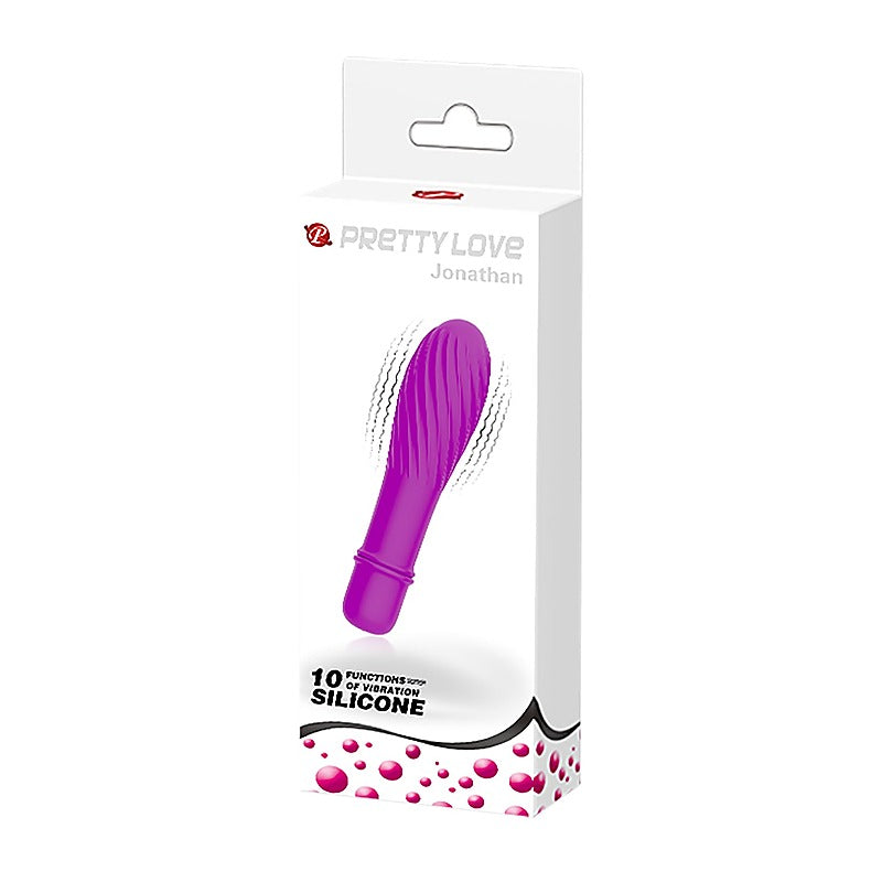 Baile Pretty Love Solomon 10 Functions G Spot Vibrator with Swirl Tip - G-Spot Vibrators