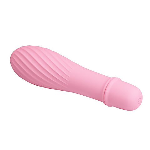 Baile Pretty Love Solomon 10 Functions G Spot Vibrator with Swirl Tip - G-Spot Vibrators