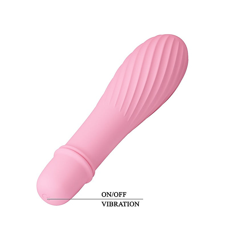 Baile Pretty Love Solomon 10 Functions G Spot Vibrator with Swirl Tip - G-Spot Vibrators