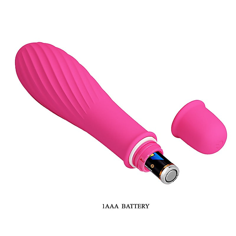 Baile Pretty Love Solomon 10 Functions G Spot Vibrator with Swirl Tip - G-Spot Vibrators