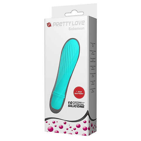 Baile Pretty Love Solomon 10 Functions G Spot Vibrator with Swirl Tip - G-Spot Vibrators