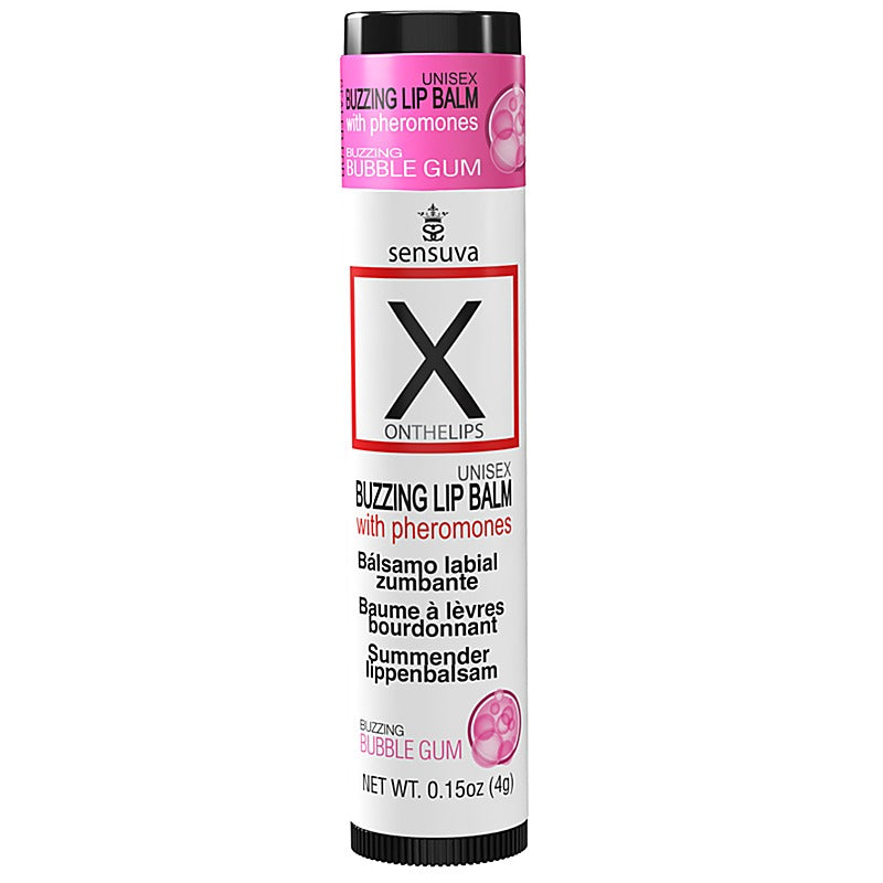 Sensuva On X on the LIPS With Pheromones Buzzing Lip Balm Creates Tingling Kiss - Sex Pheromones and Perfumes