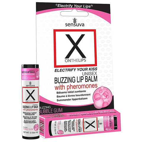 Sensuva On X on the LIPS With Pheromones Buzzing Lip Balm Creates Tingling Kiss - Sex Pheromones and Perfumes