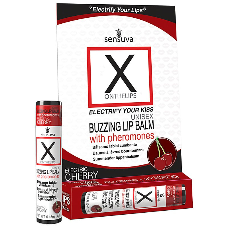 Sensuva On X on the LIPS With Pheromones Buzzing Lip Balm Creates Tingling Kiss - Sex Pheromones and Perfumes