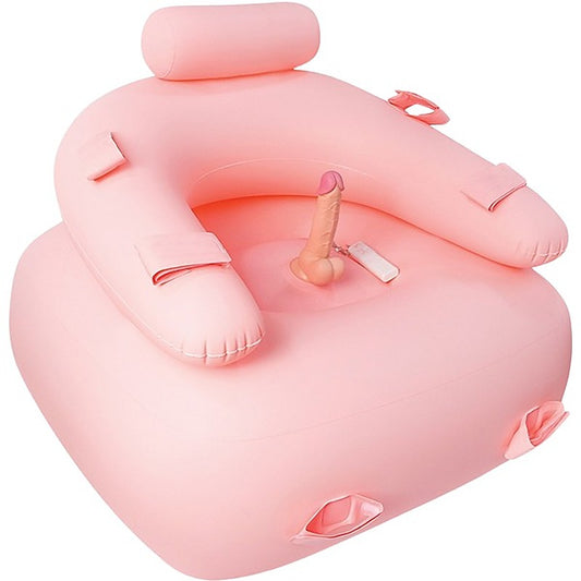Get Down On It Inflatable Vibrating Dildo by Hott Products - Vibrating Dildos