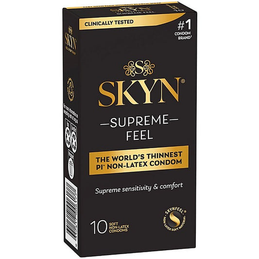 Supreme Feel 10'S Soft And Non Latex Condoms By Ansell - Condoms