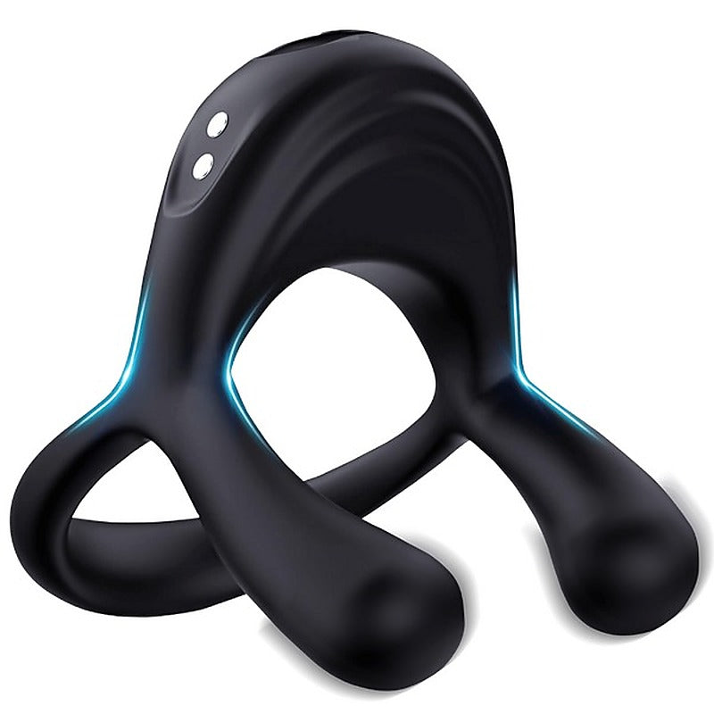 Shadow Pulse Rechargeable Cock Ring by Amovibe - Vibrating Cock Rings