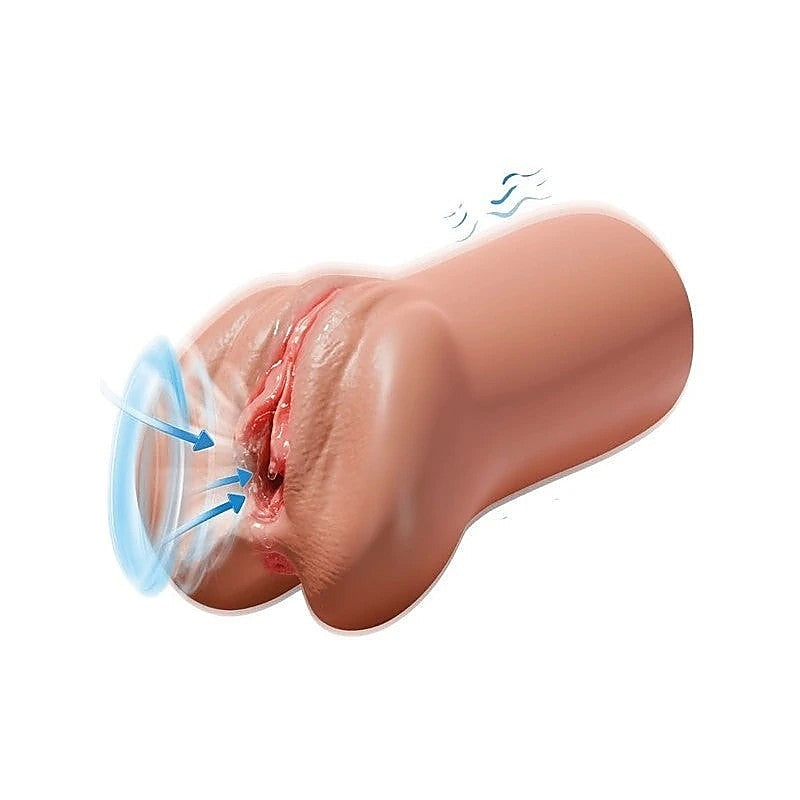 Dory Sucking & Vibrating Pussy Stroker by Amovibe - Realistic Butts And Vaginas