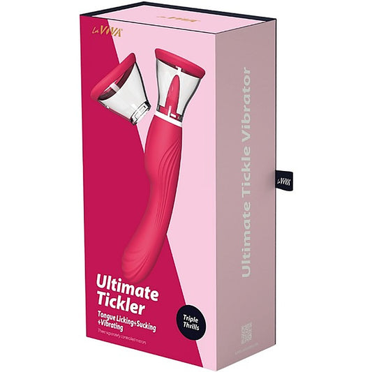 Multi Functions Ultimate Clit Tickler by La Viva - Clit Ticklers and Pulsators