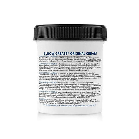 Elbow Grease Original Oil Based Massage Cream 100ml - Massage Oils and Lubricants