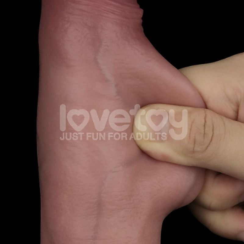 Sliding Skin Pro Dual Layer Realistic Silicone Dong - Realistic Dildos