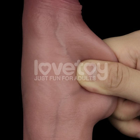 Sliding Skin Pro Dual Layer Realistic Silicone Dong - Realistic Dildos