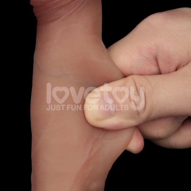 Sliding Skin Pro Dual Layer Realistic Silicone Dong - Realistic Dildos
