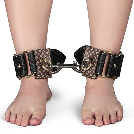Rebellion Reign Fetish Play Ankle Cuffs by Lovetoy - Cuffs And Restraints