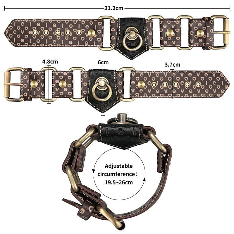 Rebellion Reign Fetish Play Hogtie Set by Lovetoy - Cuffs And Restraints